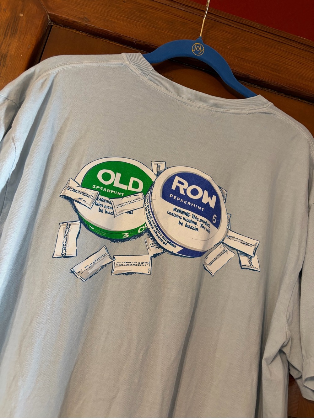 OLD ROW ZYN Graphic Tee - Light Blue